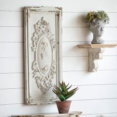 Weathered Cream Rustic Wall Panel