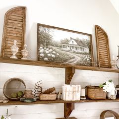 Where the Path Leads Home Canvas Printed Wall Art
