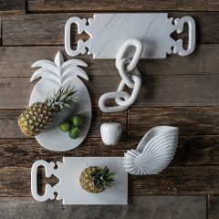 White Marble Cutting Board Collection