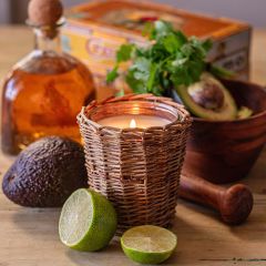 Willow Wrapped Glass Jar Candle Collection Cantina