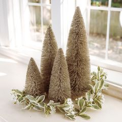 Winter Woodland Bottle Brush Tree