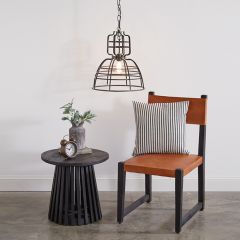 Wire Cage Industrial Pendant Light