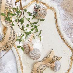 Wired Edge Sheet Music Ribbon