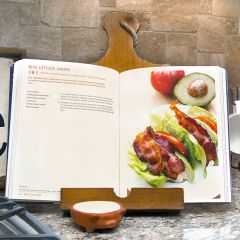 Wooden Book or Tablet Holder