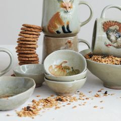 Woodland and Harvest Stoneware Mini Bowl Set of 4