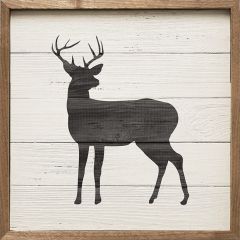 Woodland Deer Framed Wall Art