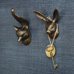 Woodland Friends Cast Iron Wall Hook 