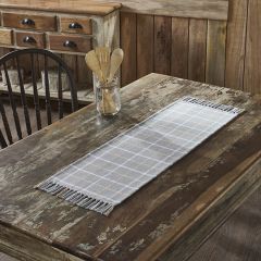 Woven Harvest Plaid Table Runner