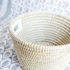 Woven Kaisa Basket With Handles