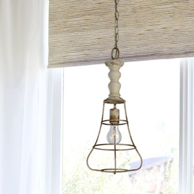 1 Light Cage Pendant Lamp