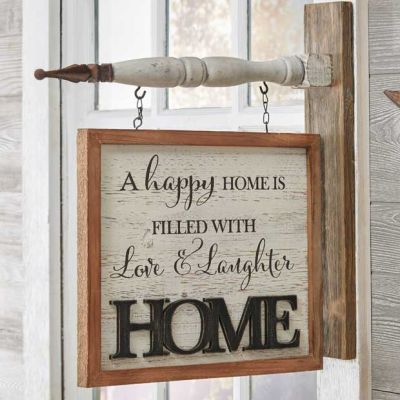 Happy Home Arrow Sign Replacement