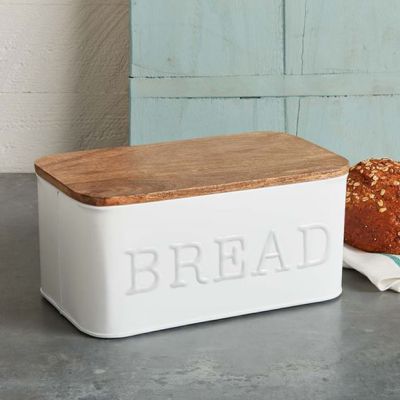 Enamel Coated Bread Box