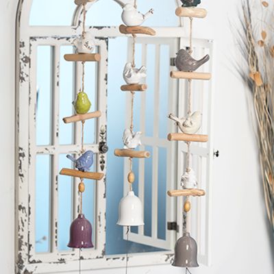 Whimsical Bird Wind Chimes Set of 3