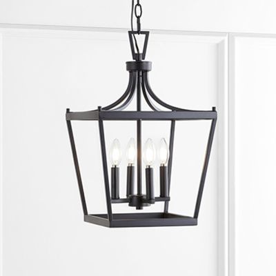 4 Light Pagoda Pendant Light