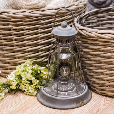 Vintage Inspired Handled LED Lantern