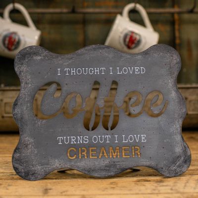 Tabletop Coffee Cutout Sign