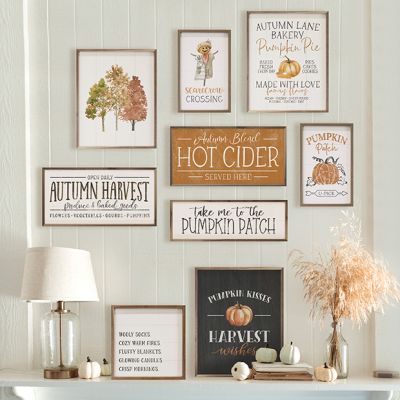 Fall Wall Art Collection