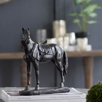 Regal Tabletop Horse Sculpture