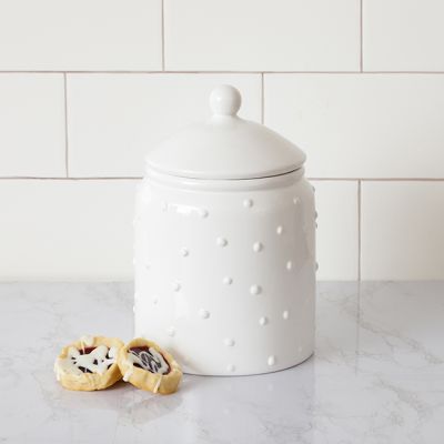 Simply Polka Dot Cookie Jar