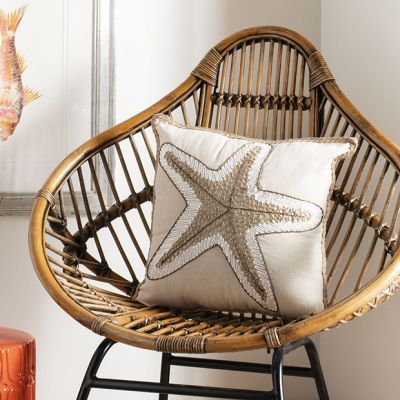 Starfish Accent Pillow