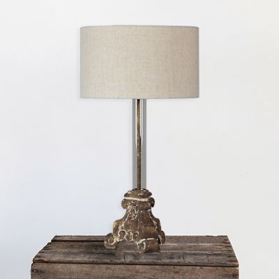 Old World Rustic Table Lamp