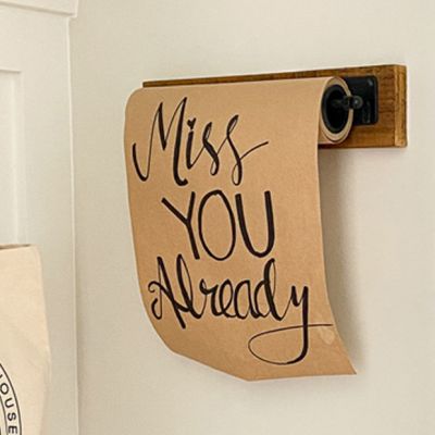 Wall Mounted Note Paper Holder