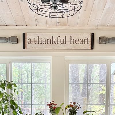 A Thankful Heart Wall Decor
