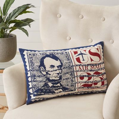 Abraham Lincoln Lumbar Pillow