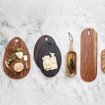Artfully Crafted Wood Serving Board