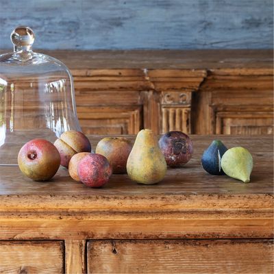 Aged Faux Fruit Assortment of 9