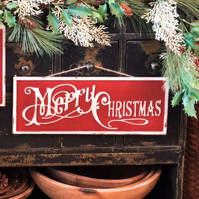 Antique Inspired Merry Christmas Sign