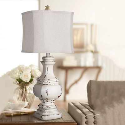 Antiqued Table Lamp