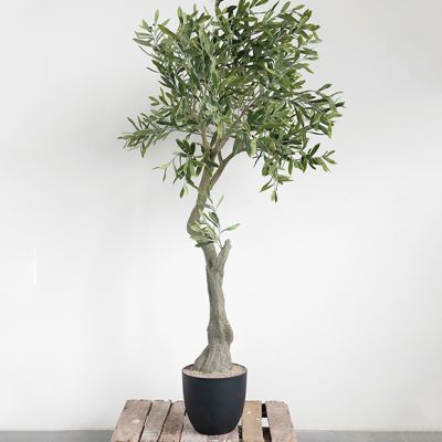 Artificial Potted Olive Tree