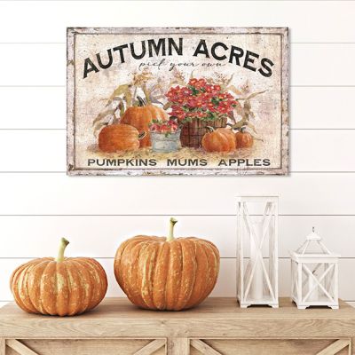 Autumn Acres Canvas Wall Art
