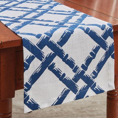 Bamboo Print Table Runner