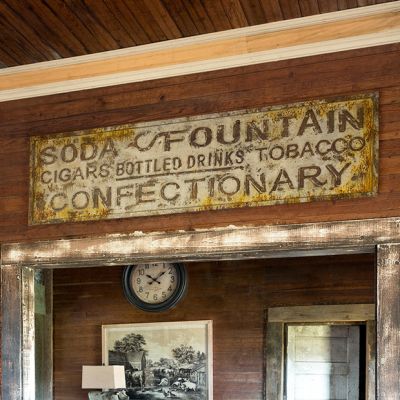 Tin General Store Wall Sign