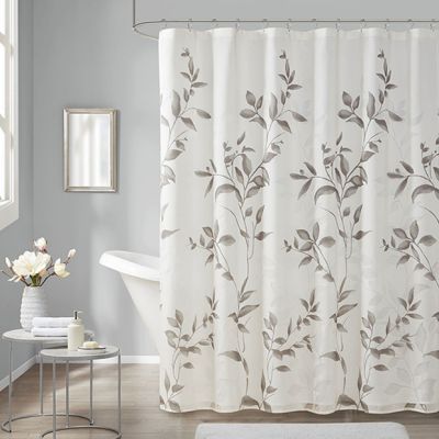 Beautiful Botanical Print Shower Curtain