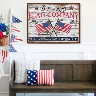 Betsy Ross Flag Company Canvas Wall Art