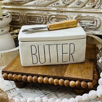 Bistro Butter Dish With Spreader