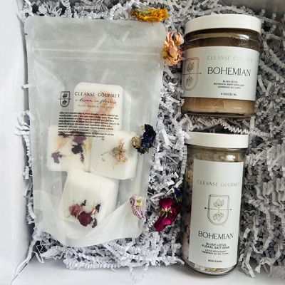 Bohemian Blush Bath Essentials Box
