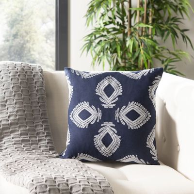 Bold Pattern Blossom Accent Pillow