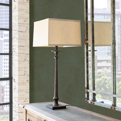 Bronze Finished Industrial Table Lamp