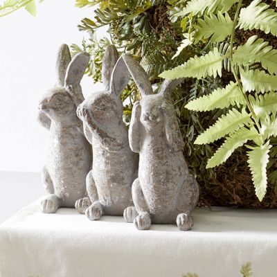 Bunny Group Figurine