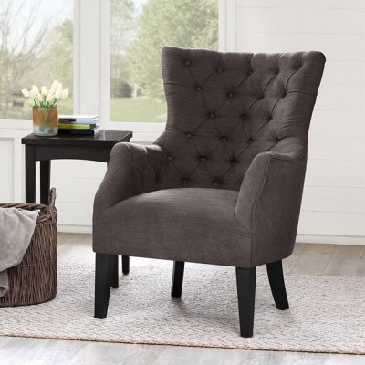 Button Tufted Wingback Accent Chair