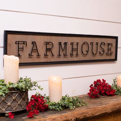 Framed Farmhouse Word Sign
