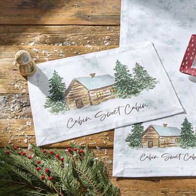 Cabin In The Woods Placemat Set of 4