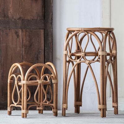 Cathedral Frame Plante Stand Set of 2