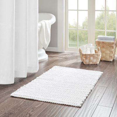 Chain Stitch Solid Accent Rug