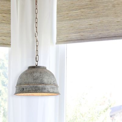 Chic Farmhouse Dome Pendant Light