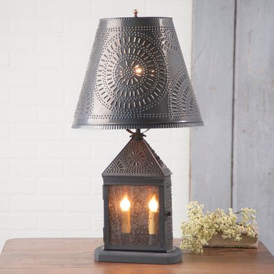Chisel Shade Vintage Inspired Table Lamp